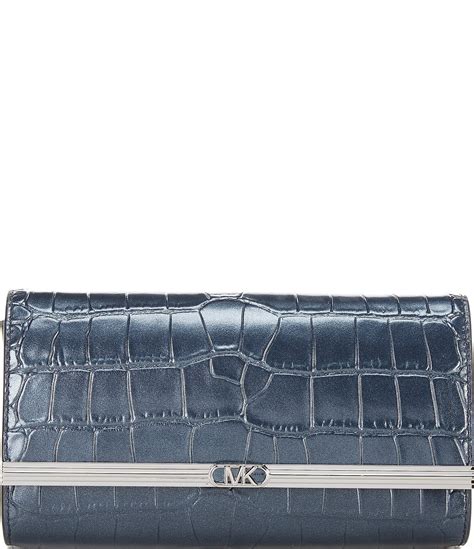 michael kors silvet hardwerw|michael kors silver clutch.